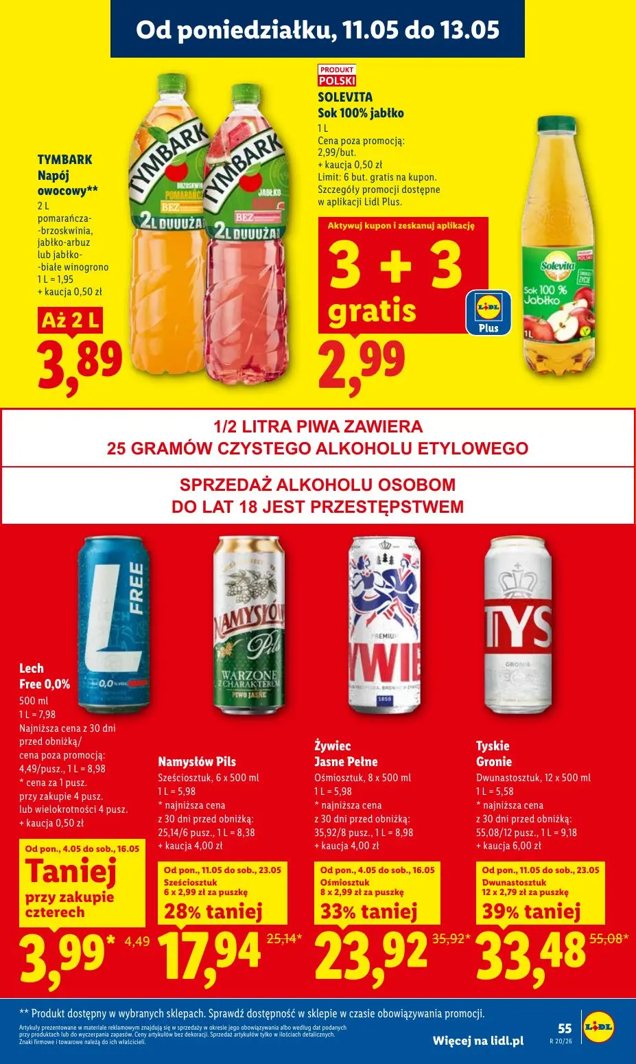 gazetka promocyjna LIDL Od poniedziałku - Strona 55