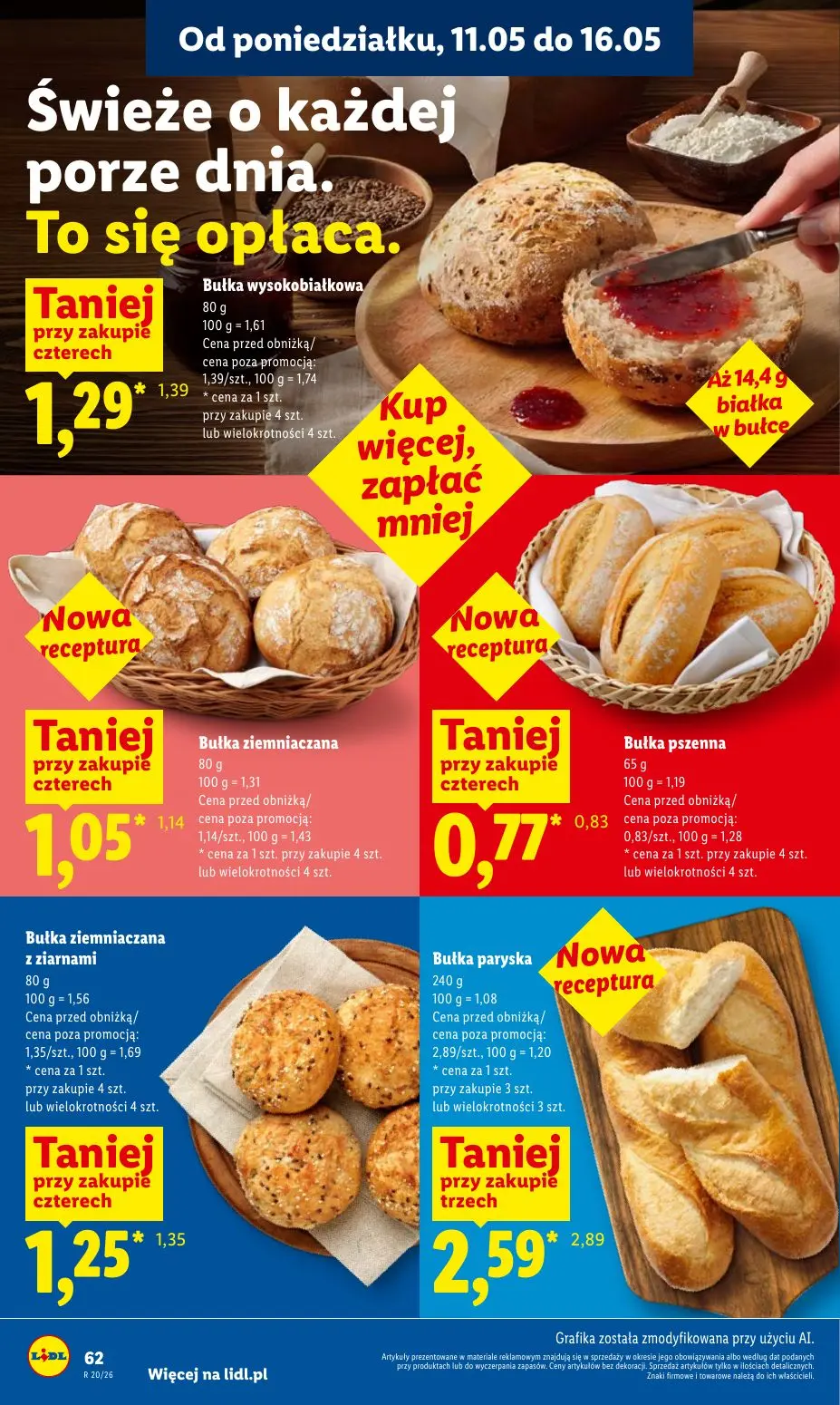 gazetka promocyjna LIDL Od poniedziałku - Strona 62