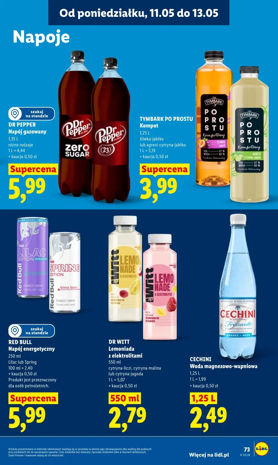 gazetka promocyjna LIDL Od poniedziałku - Strona 73