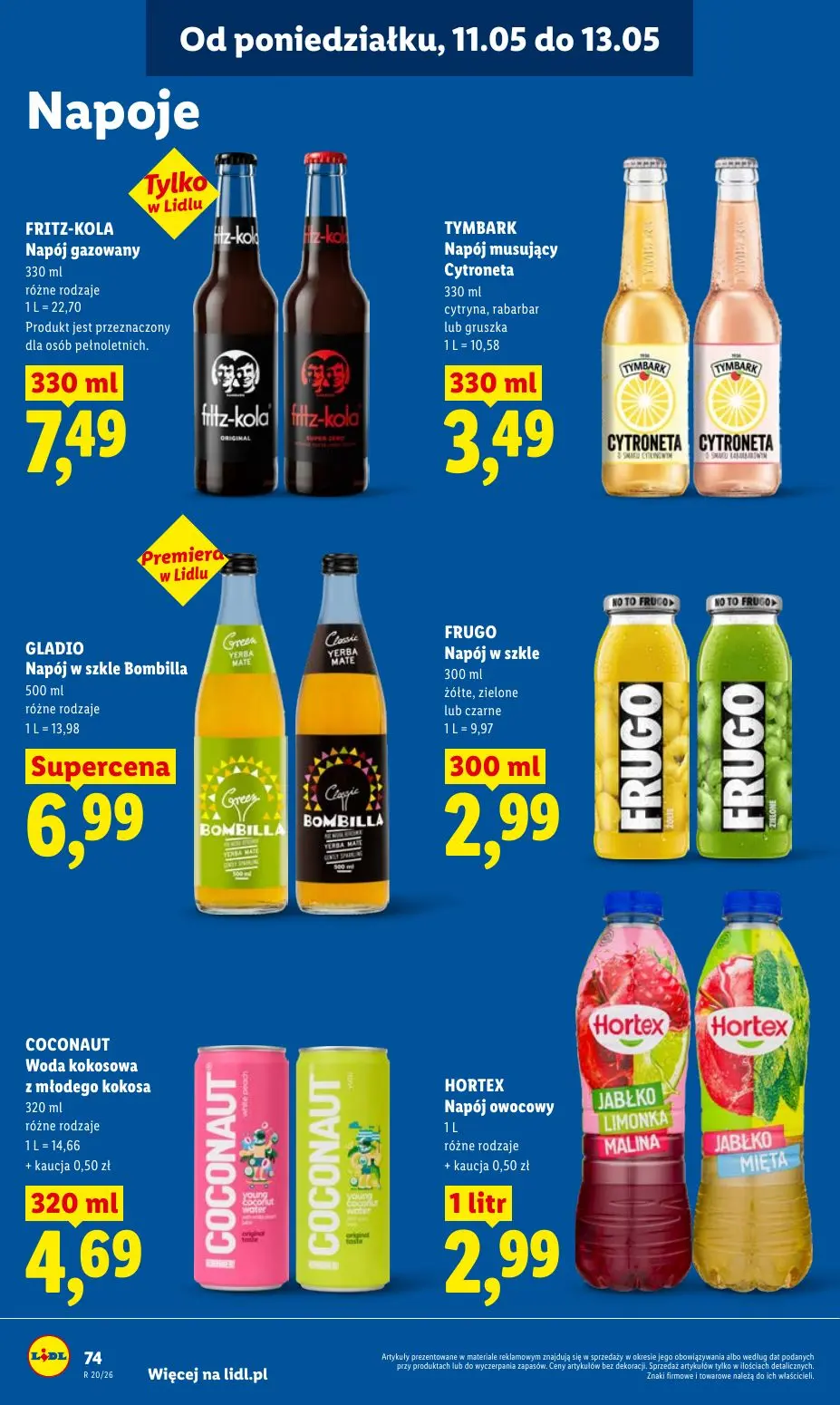 gazetka promocyjna LIDL Od poniedziałku - Strona 74