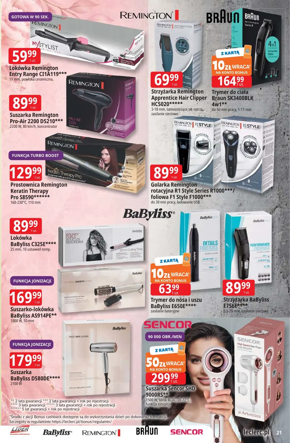 gazetka promocyjna E.Leclerc Lato w modzie - oferta rozszerzona - Strona 21