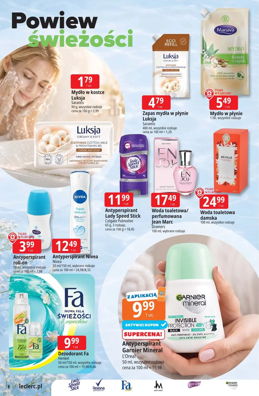 gazetka promocyjna E.Leclerc Lato w modzie - oferta rozszerzona - Strona 33