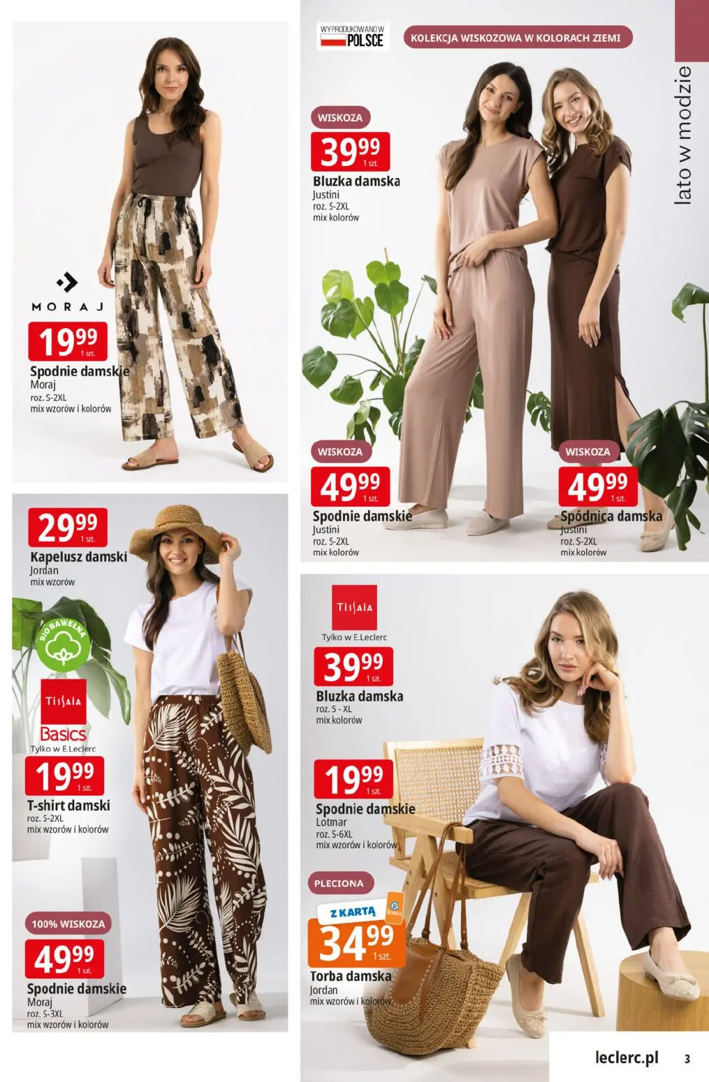 gazetka promocyjna E.Leclerc Lato w modzie - Strona 5