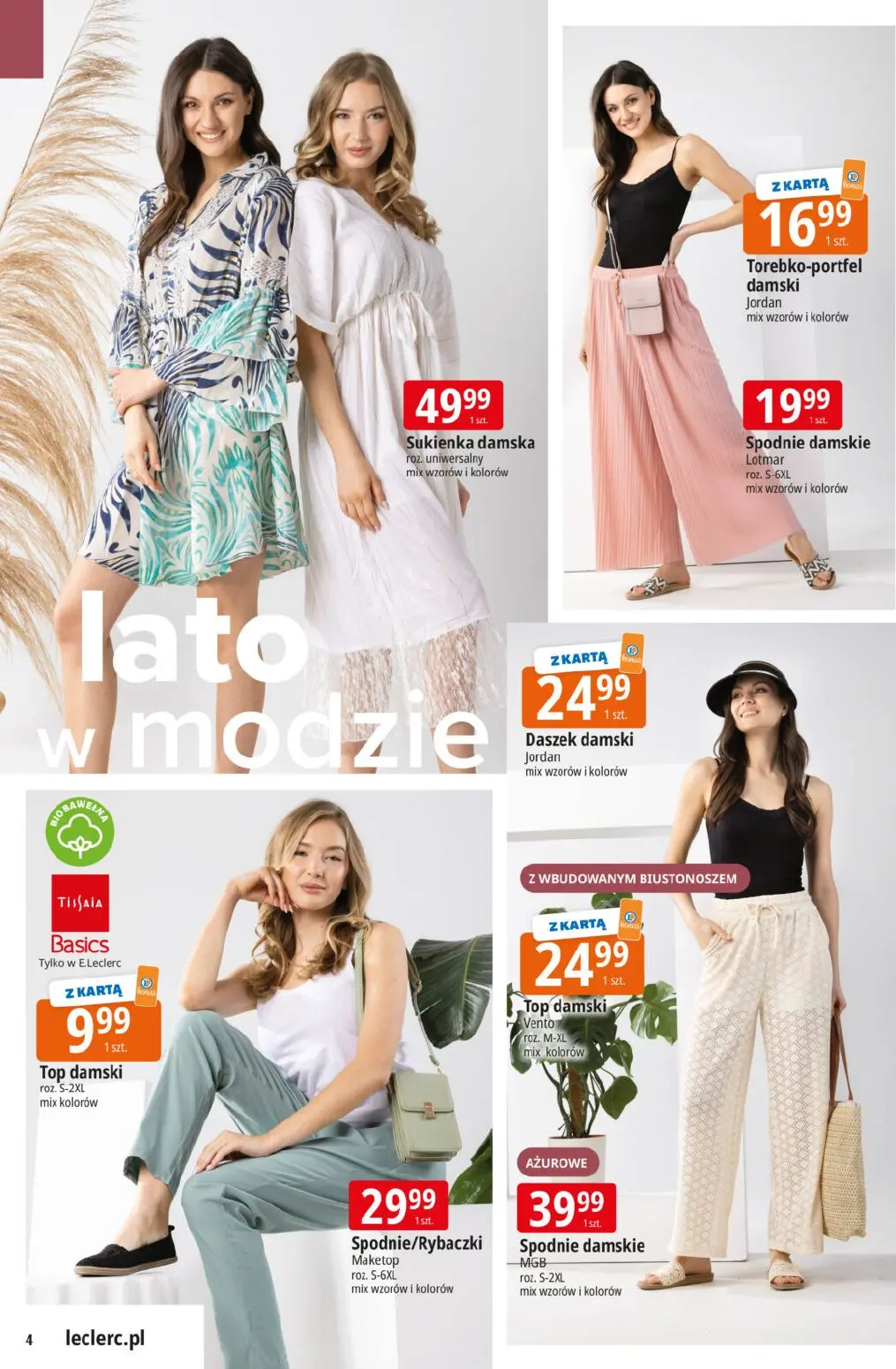 gazetka promocyjna E.Leclerc Lato w modzie - Strona 7