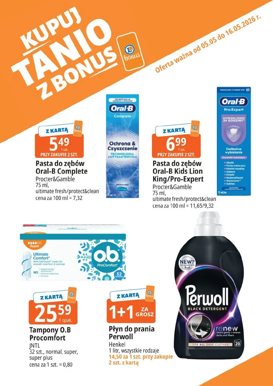 gazetka promocyjna E.Leclerc Kupuj tanio z bonusem - Strona 3