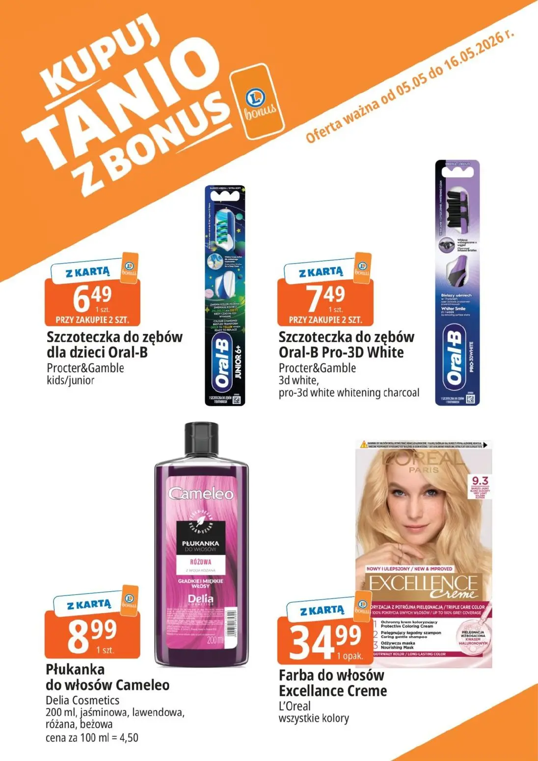 gazetka promocyjna E.Leclerc Kupuj tanio z bonusem - Strona 4