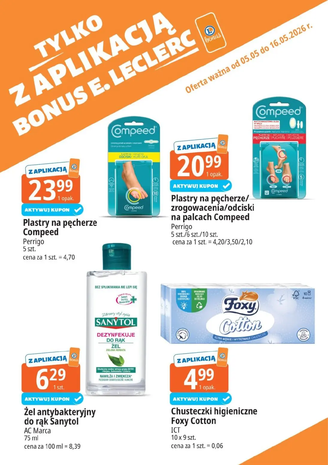 gazetka promocyjna E.Leclerc Kupuj tanio z bonusem - Strona 7