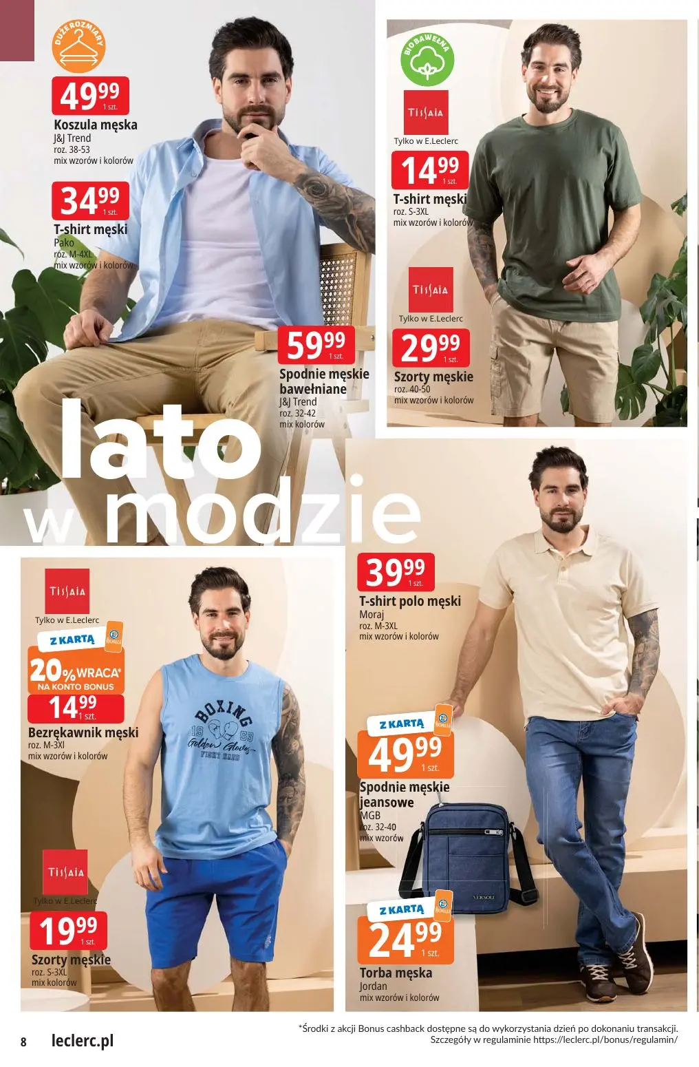 gazetka promocyjna E.Leclerc Lato w modzie - Strona 8