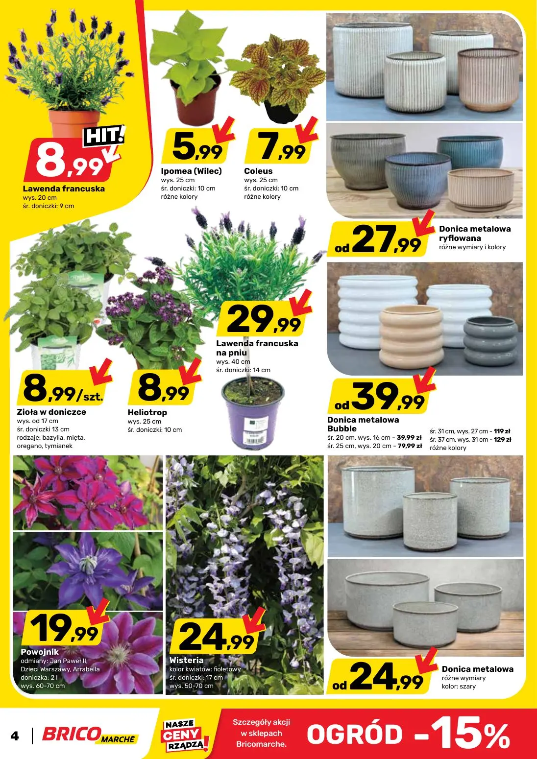gazetka promocyjna BRICOMARCHE Z pasją do domu i ogrodu - Strona 4