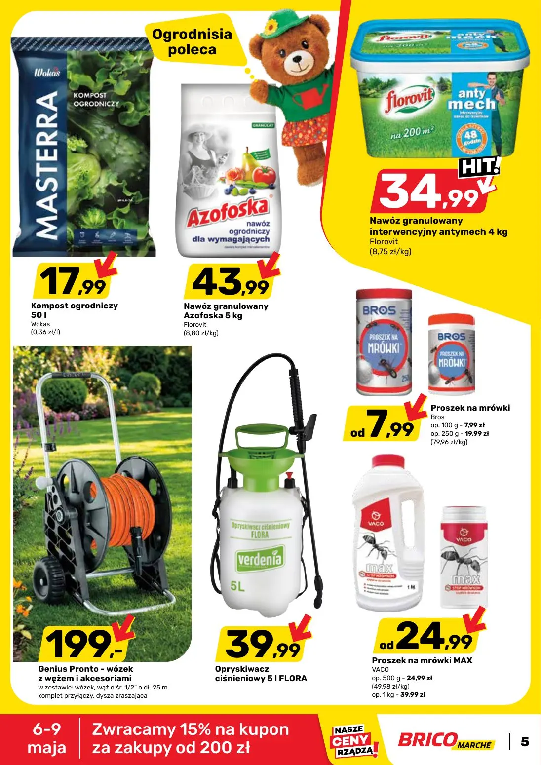 gazetka promocyjna BRICOMARCHE Z pasją do domu i ogrodu - Strona 5