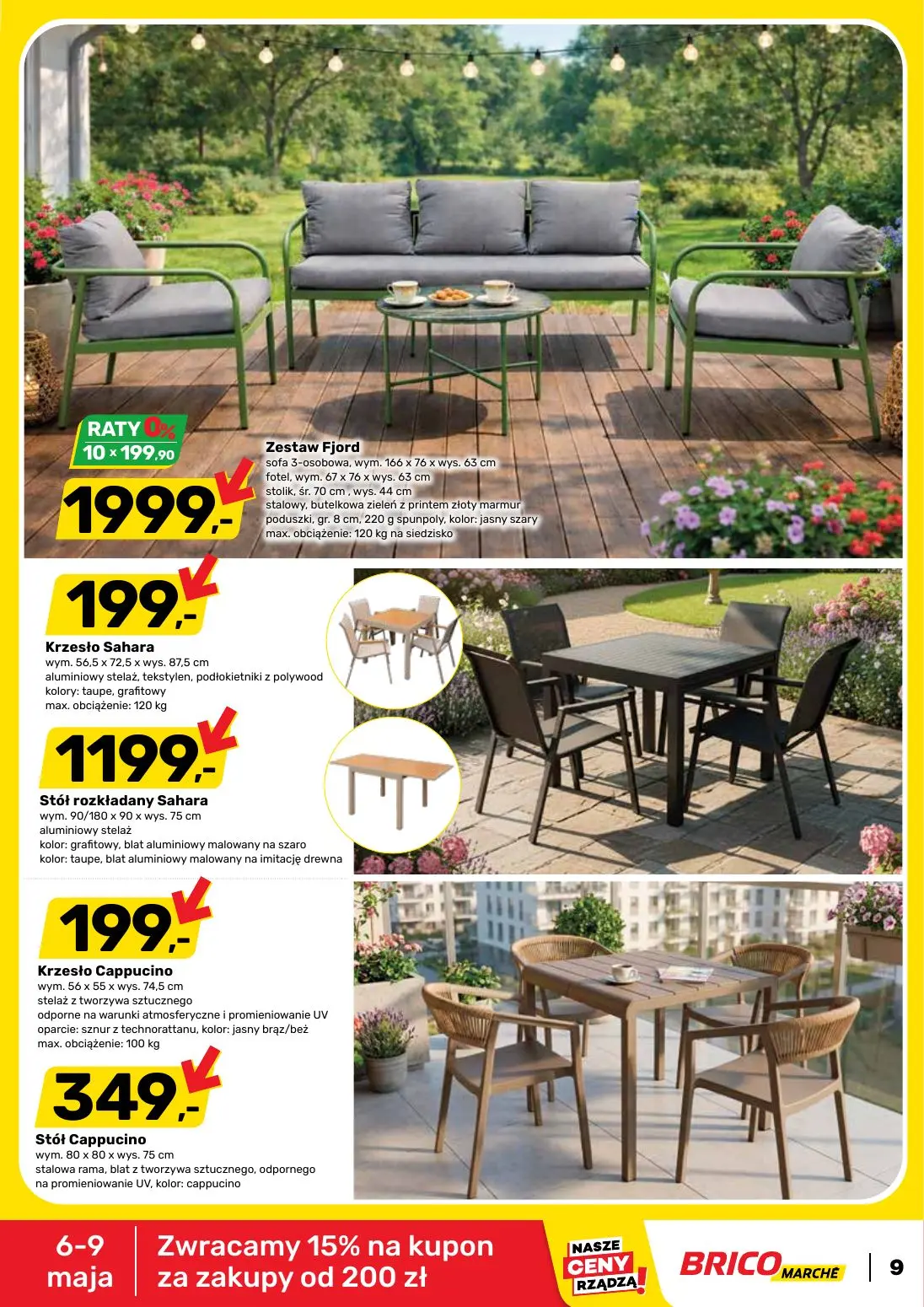 gazetka promocyjna BRICOMARCHE Z pasją do domu i ogrodu - Strona 9