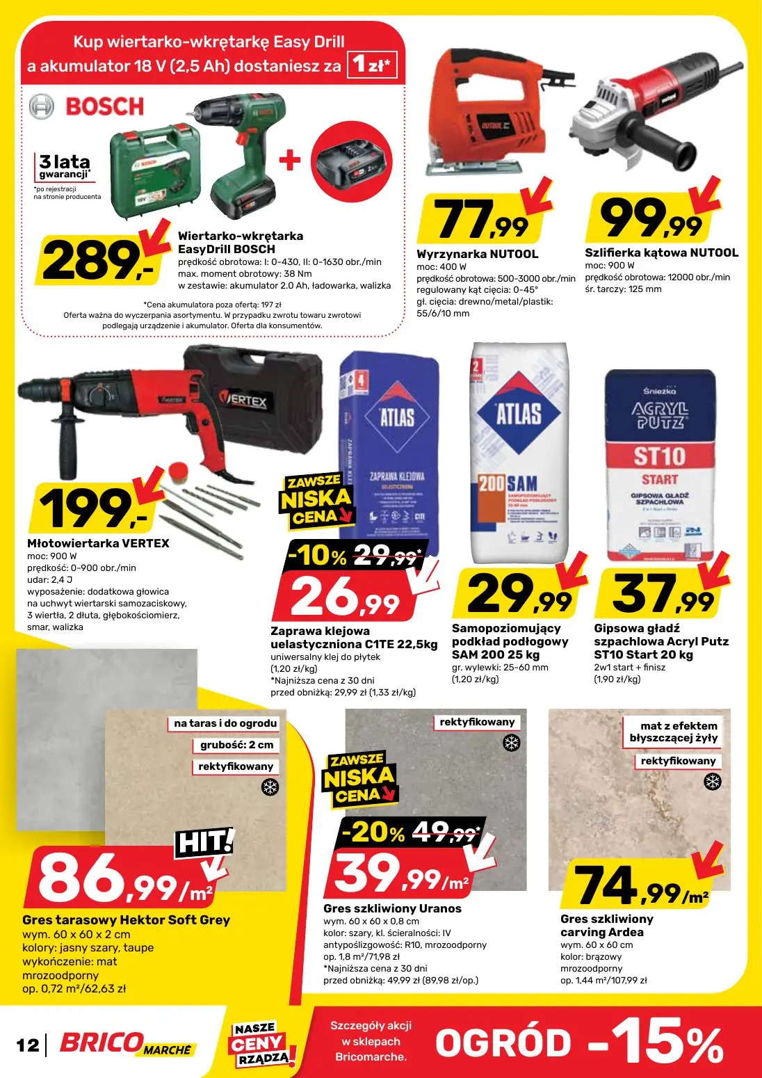 gazetka promocyjna BRICOMARCHE Z pasją do domu i ogrodu - Strona 12