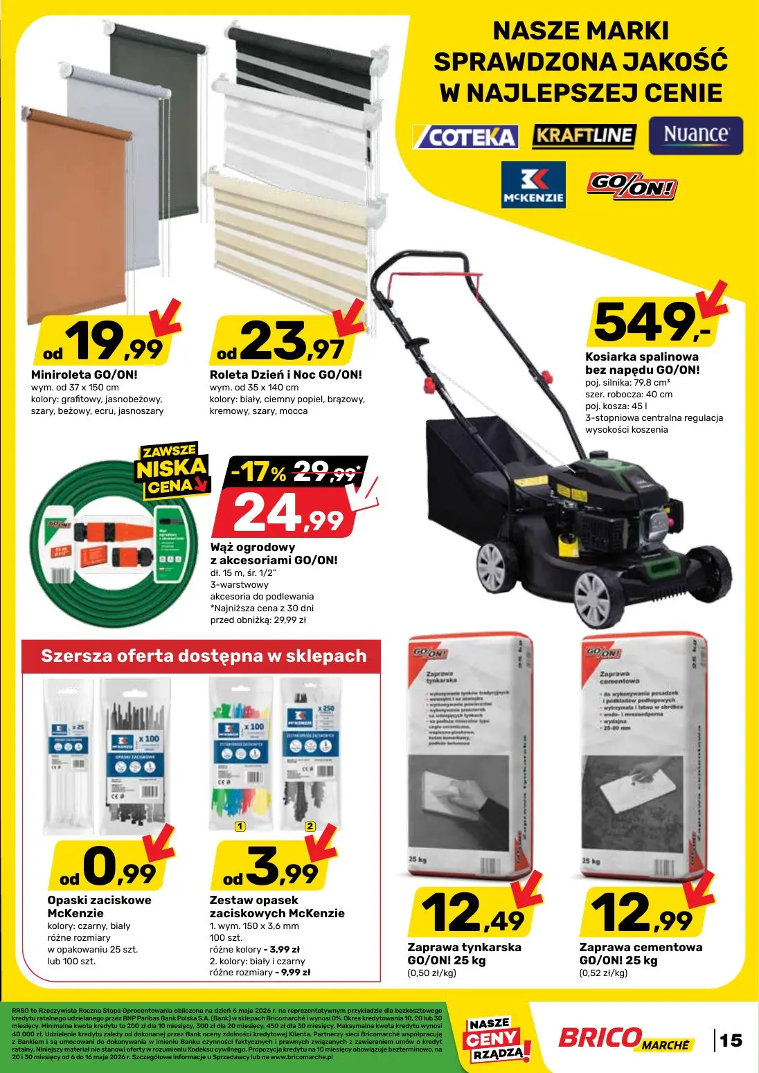 gazetka promocyjna BRICOMARCHE Z pasją do domu i ogrodu - Strona 15