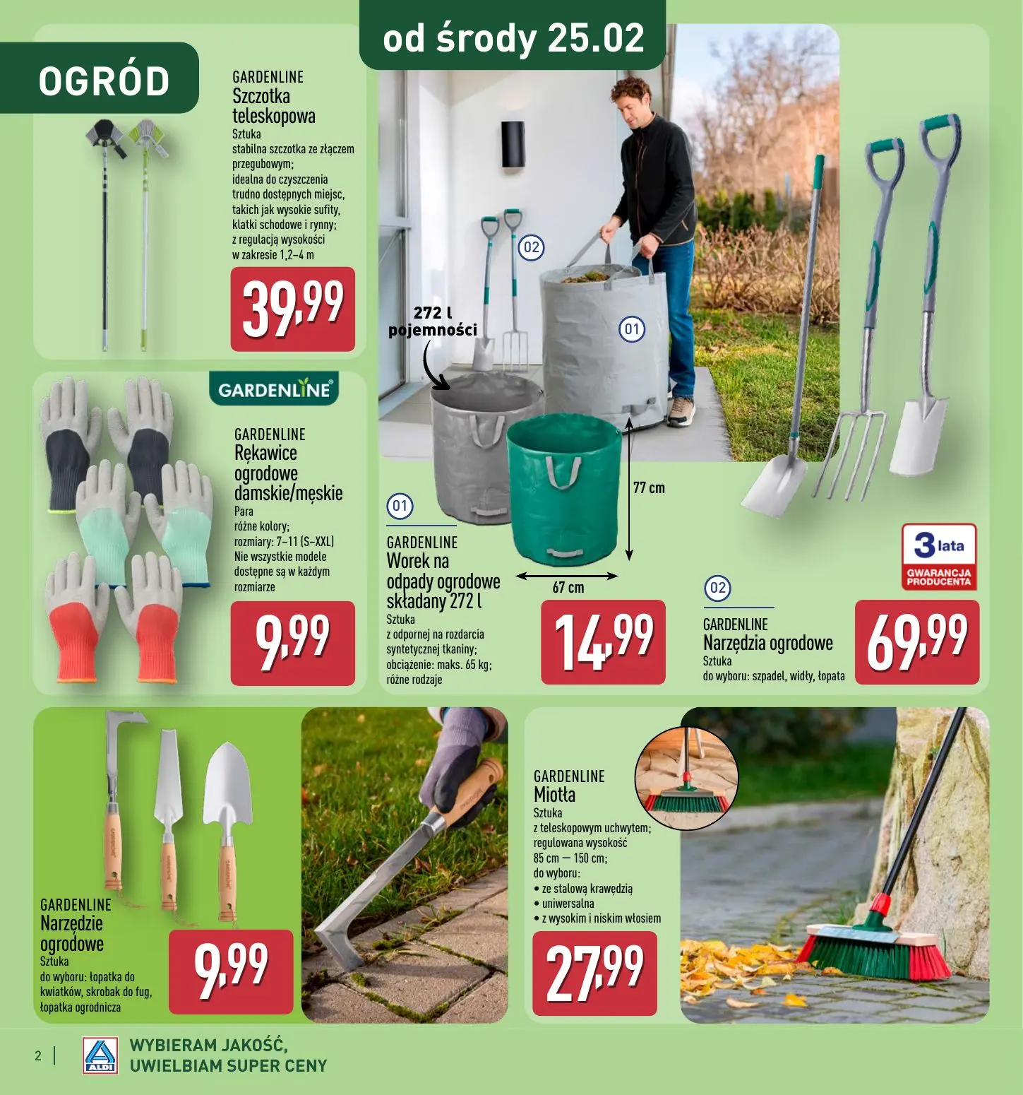 gazetka promocyjna ALDI Katalog OGRODOWY 🌱 - Strona 2