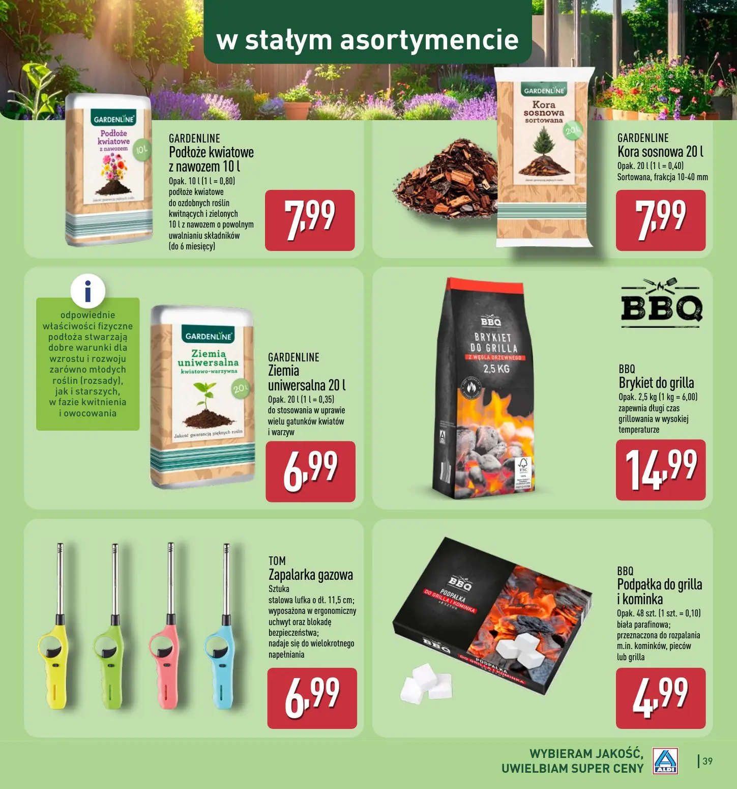 gazetka promocyjna ALDI Katalog OGRODOWY 🌱 - Strona 39