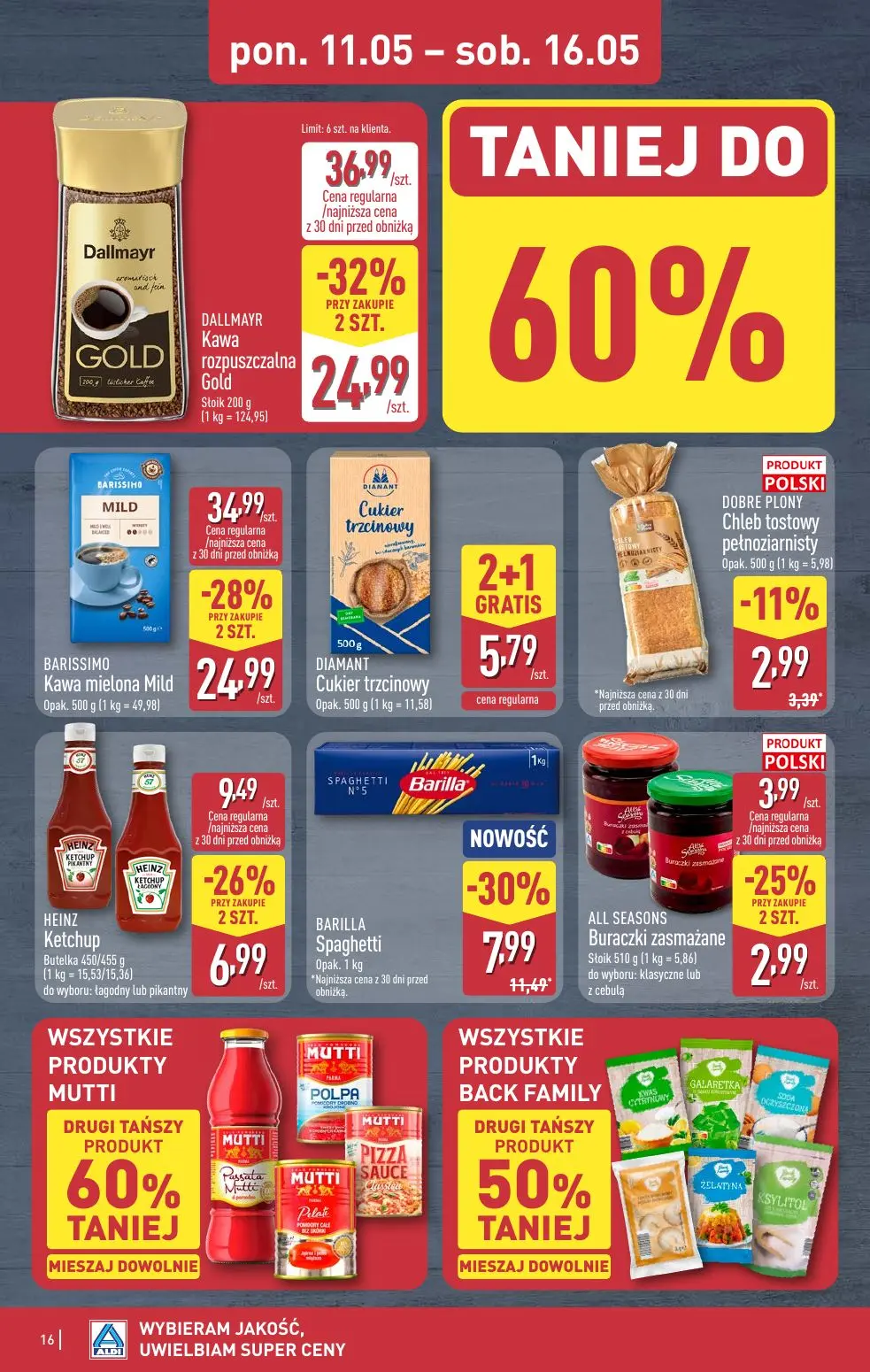 gazetka promocyjna ALDI Wybieram ALDI - Strona 16