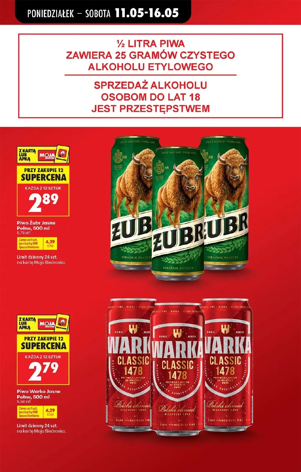gazetka promocyjna Biedronka Od poniedziałku - Strona 27
