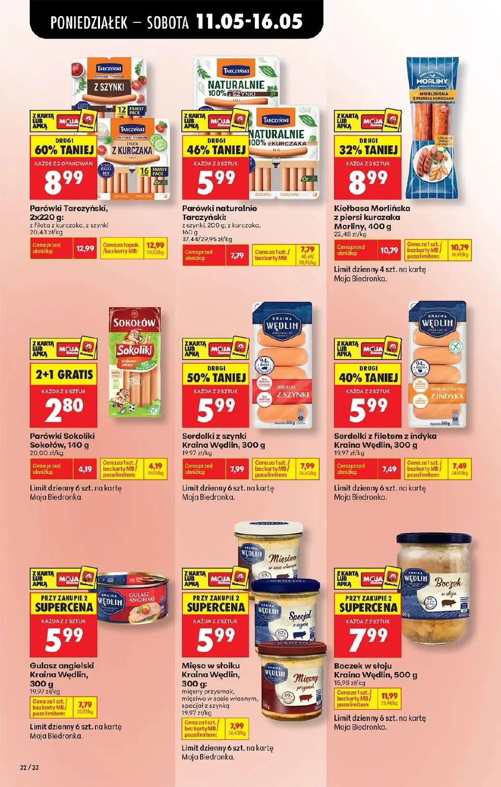 gazetka promocyjna Biedronka Od poniedziałku - Strona 54