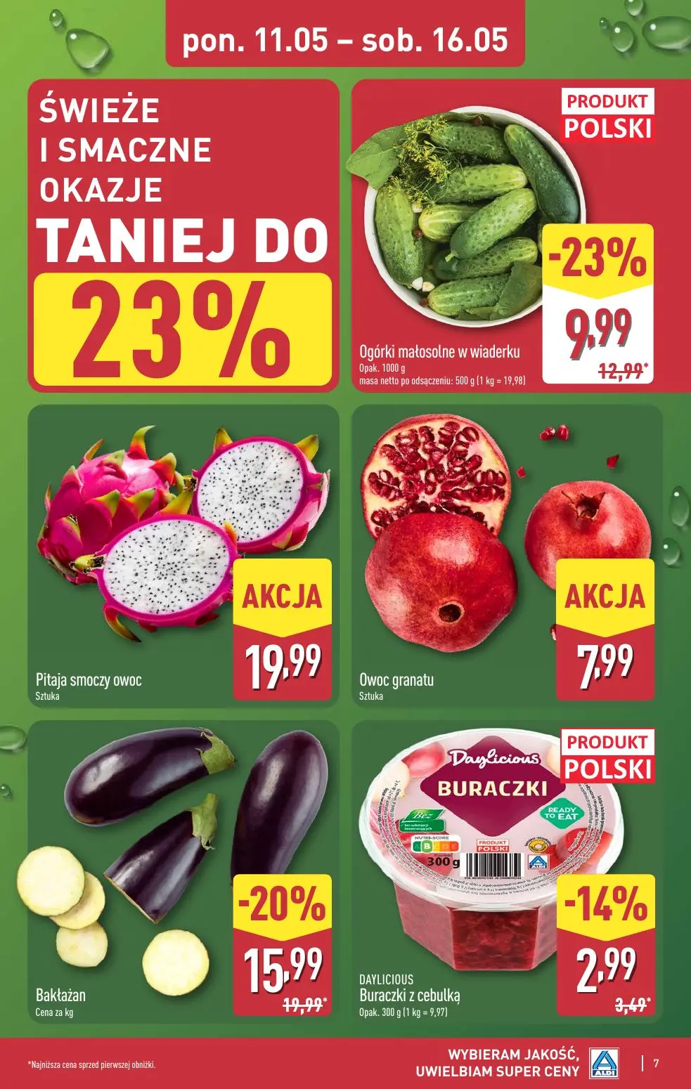 gazetka promocyjna ALDI Oferta na WEEKEND już od czwartku - Strona 7