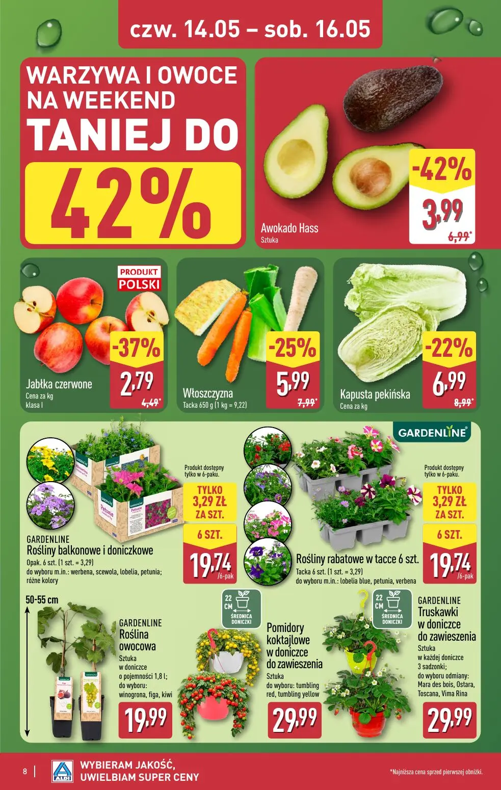 gazetka promocyjna ALDI Oferta na WEEKEND już od czwartku - Strona 8