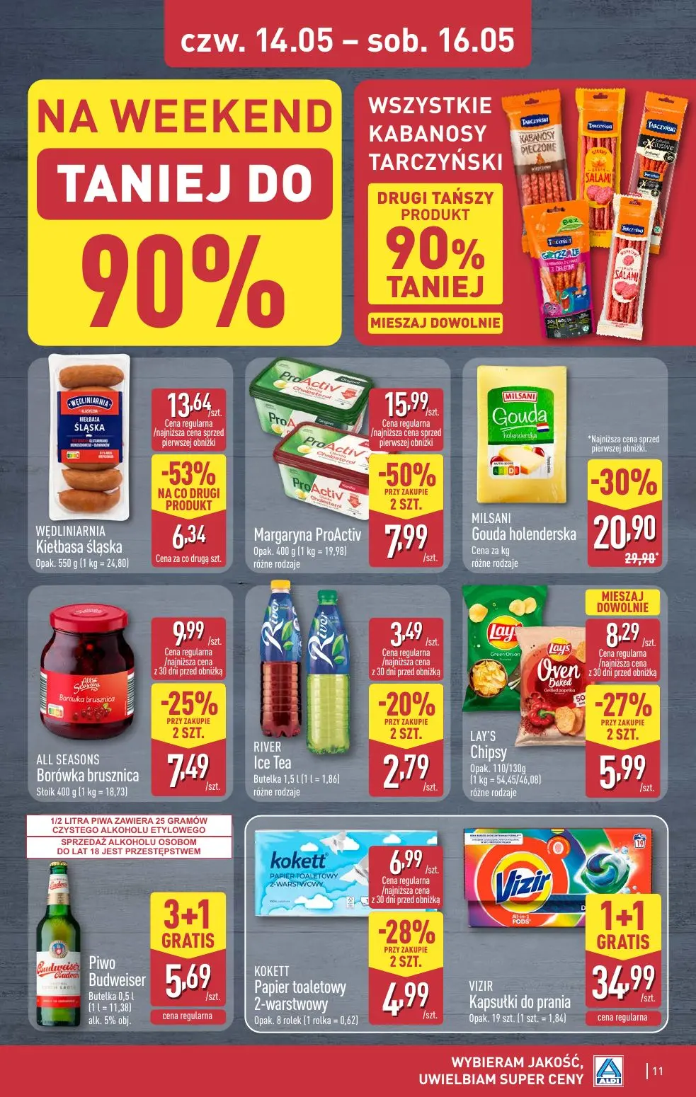 gazetka promocyjna ALDI Oferta na WEEKEND już od czwartku - Strona 11