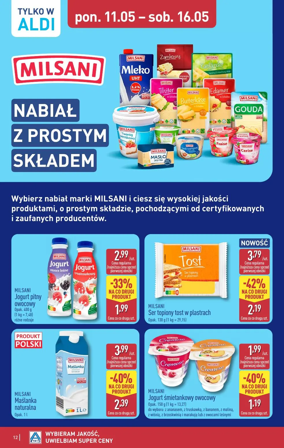 gazetka promocyjna ALDI Oferta na WEEKEND już od czwartku - Strona 12