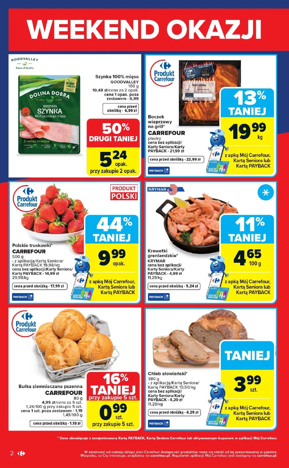 gazetka promocyjna Carrefour Market Weekend okazji - Strona 2