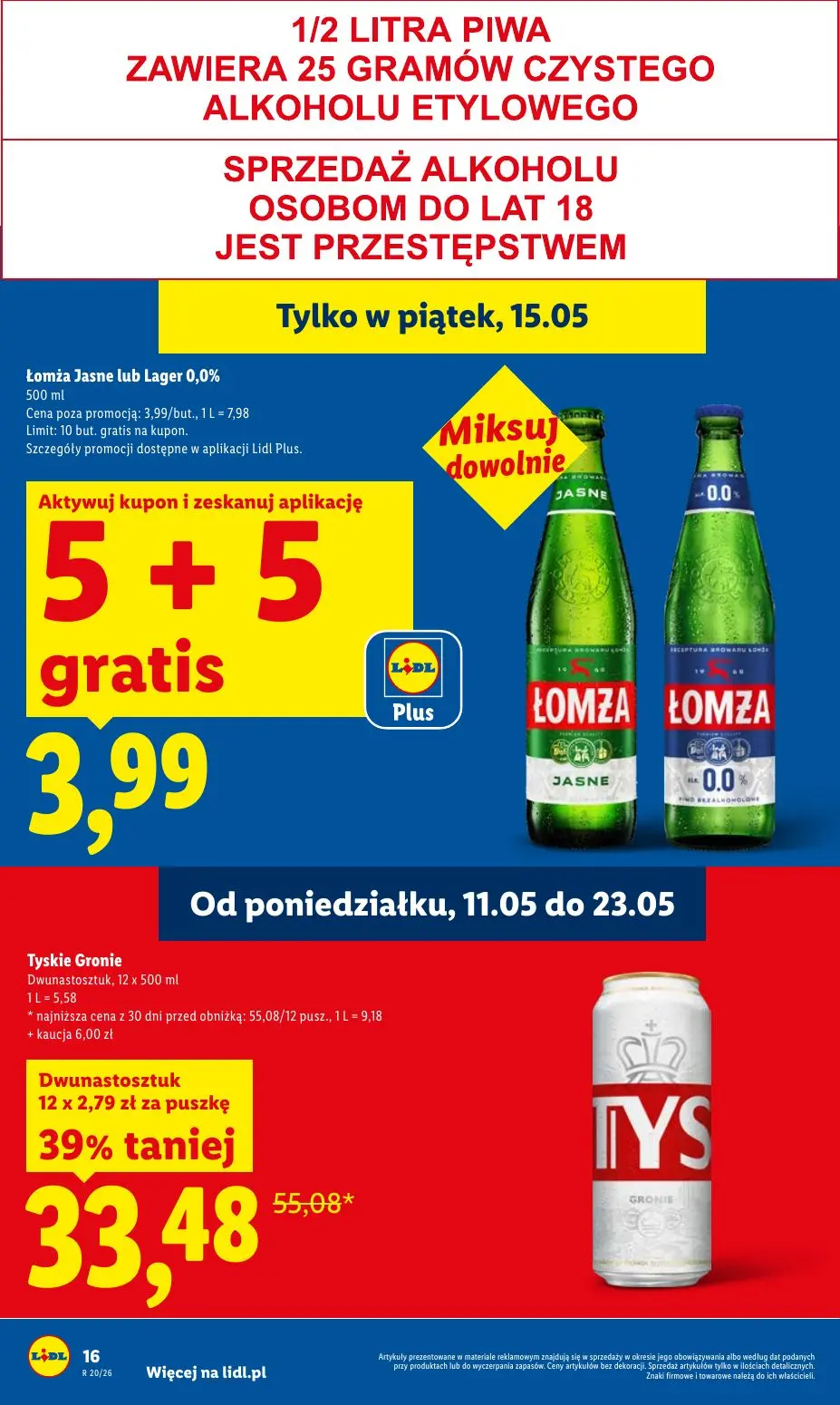 gazetka promocyjna LIDL Od czwartku - Strona 16