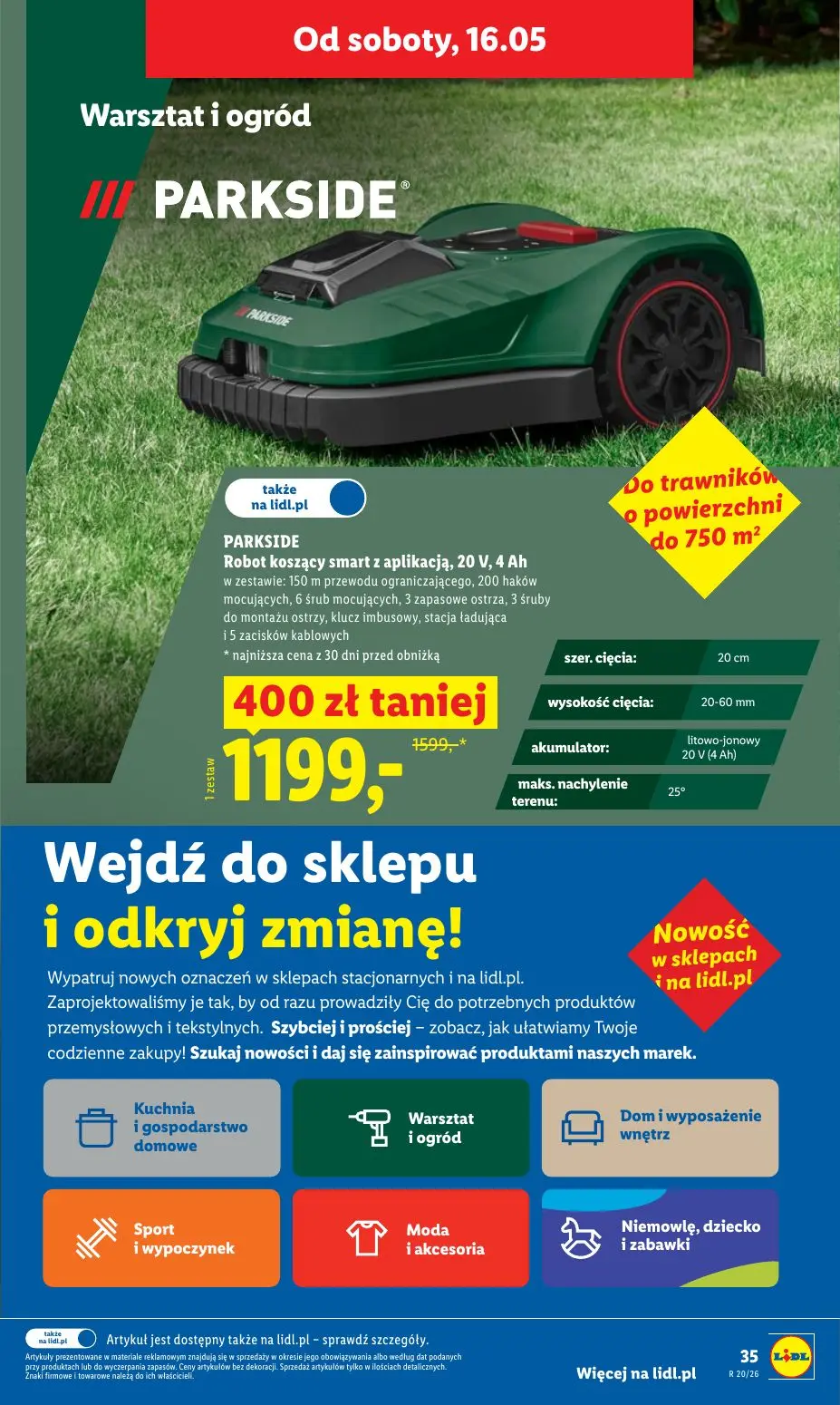 gazetka promocyjna LIDL Od czwartku - Strona 35