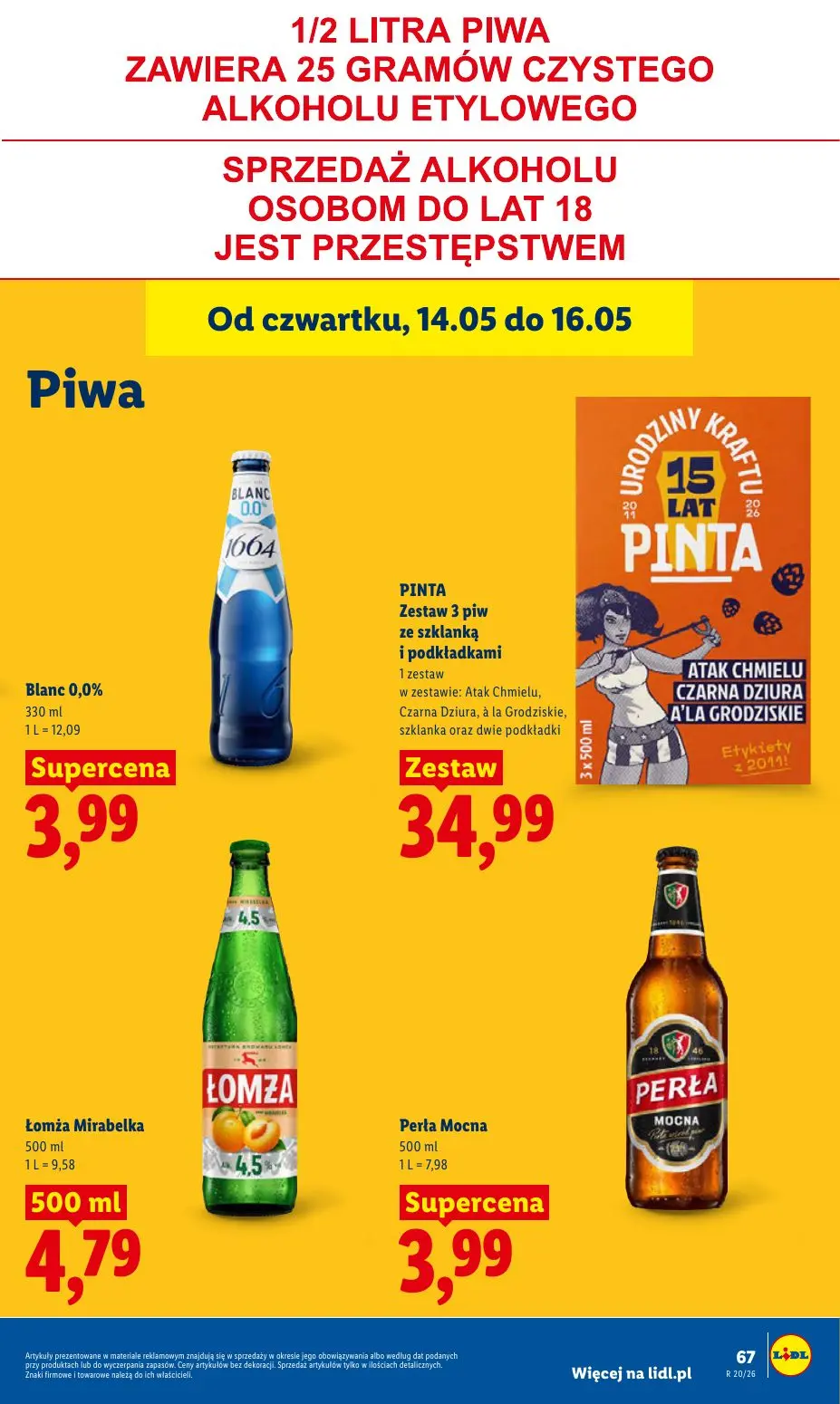 gazetka promocyjna LIDL Od czwartku - Strona 73