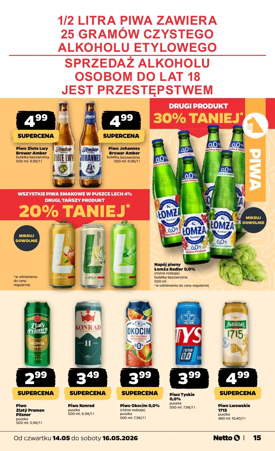 gazetka promocyjna NETTO Gazetka spożywcza - Strona 15