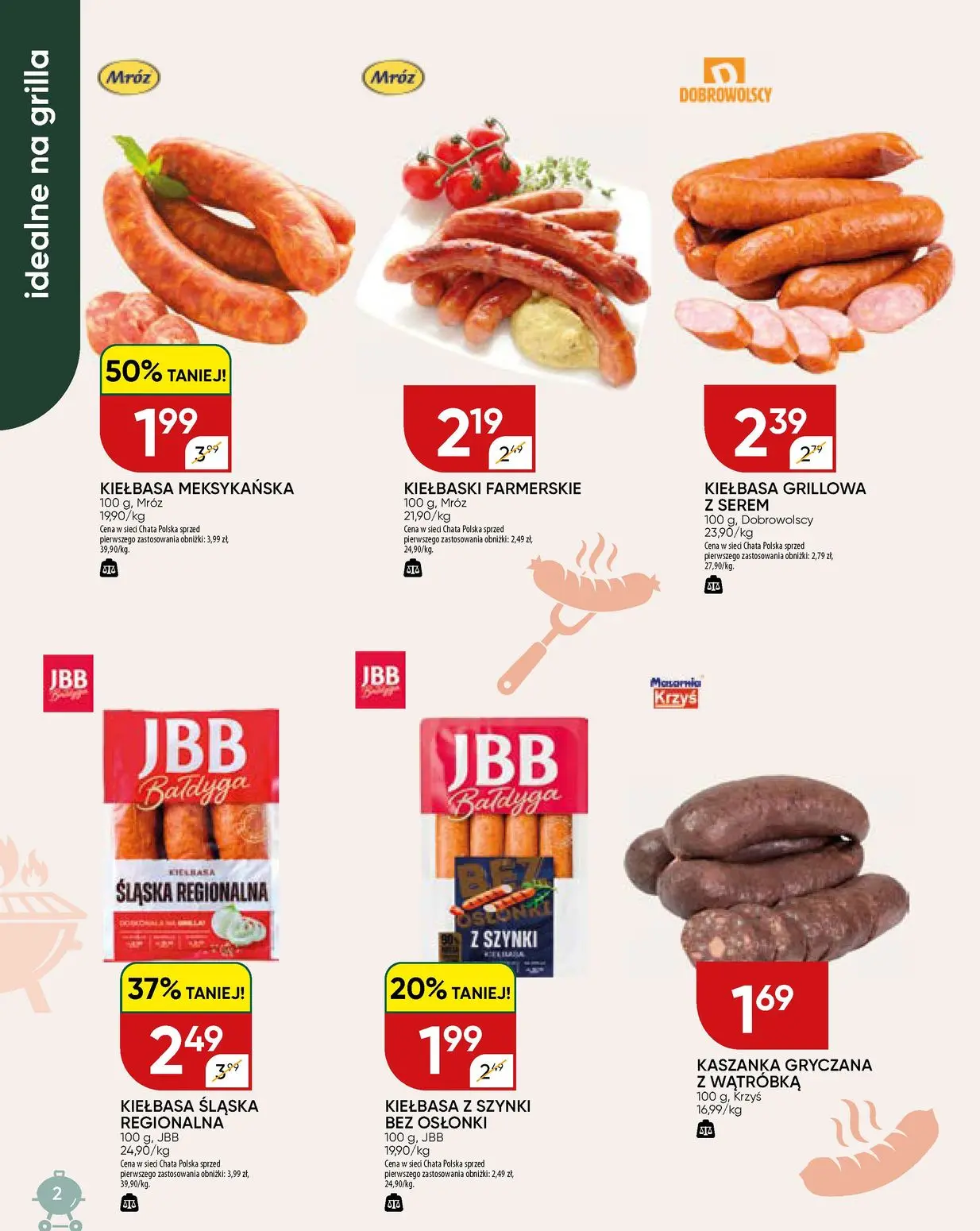gazetka promocyjna Chata Polska Katalog Grill - Strona 2