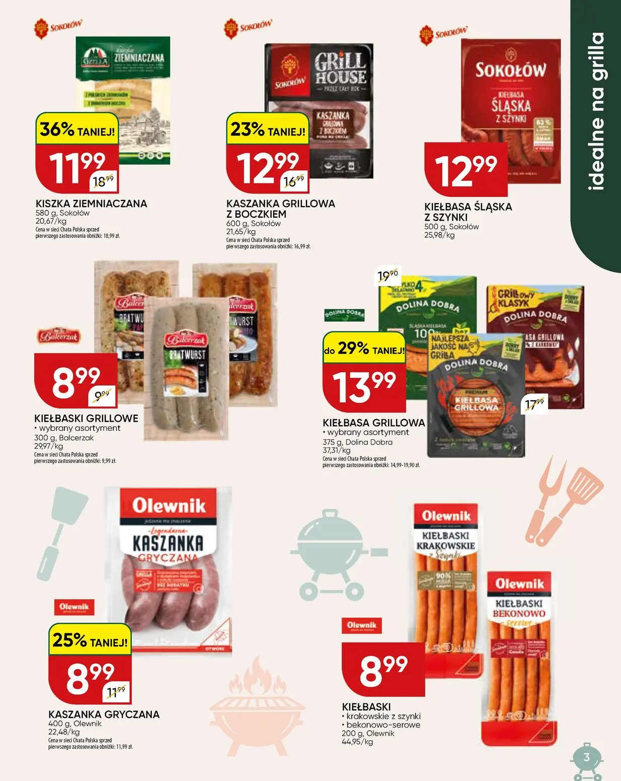 gazetka promocyjna Chata Polska Katalog Grill - Strona 3