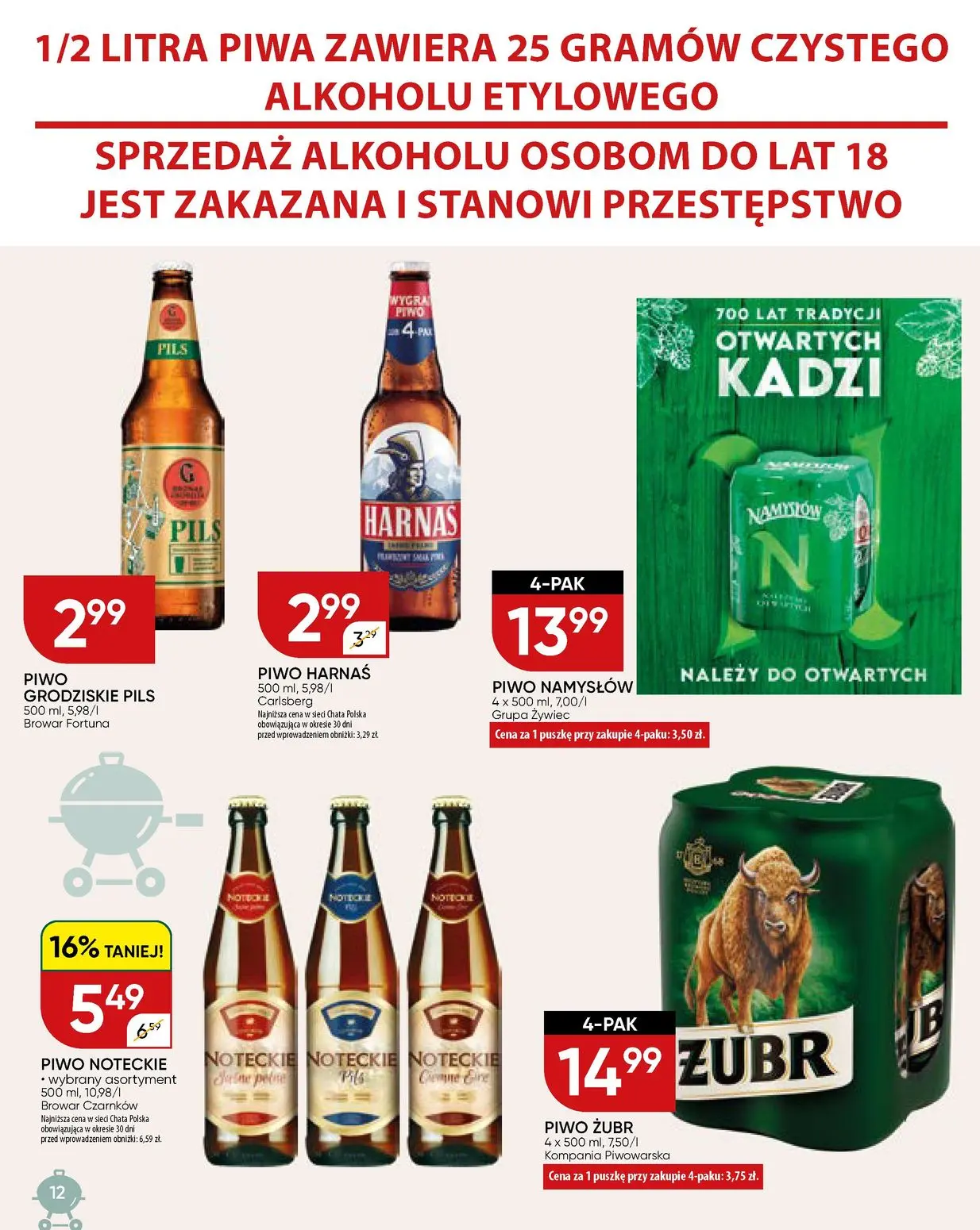gazetka promocyjna Chata Polska Katalog Grill - Strona 12