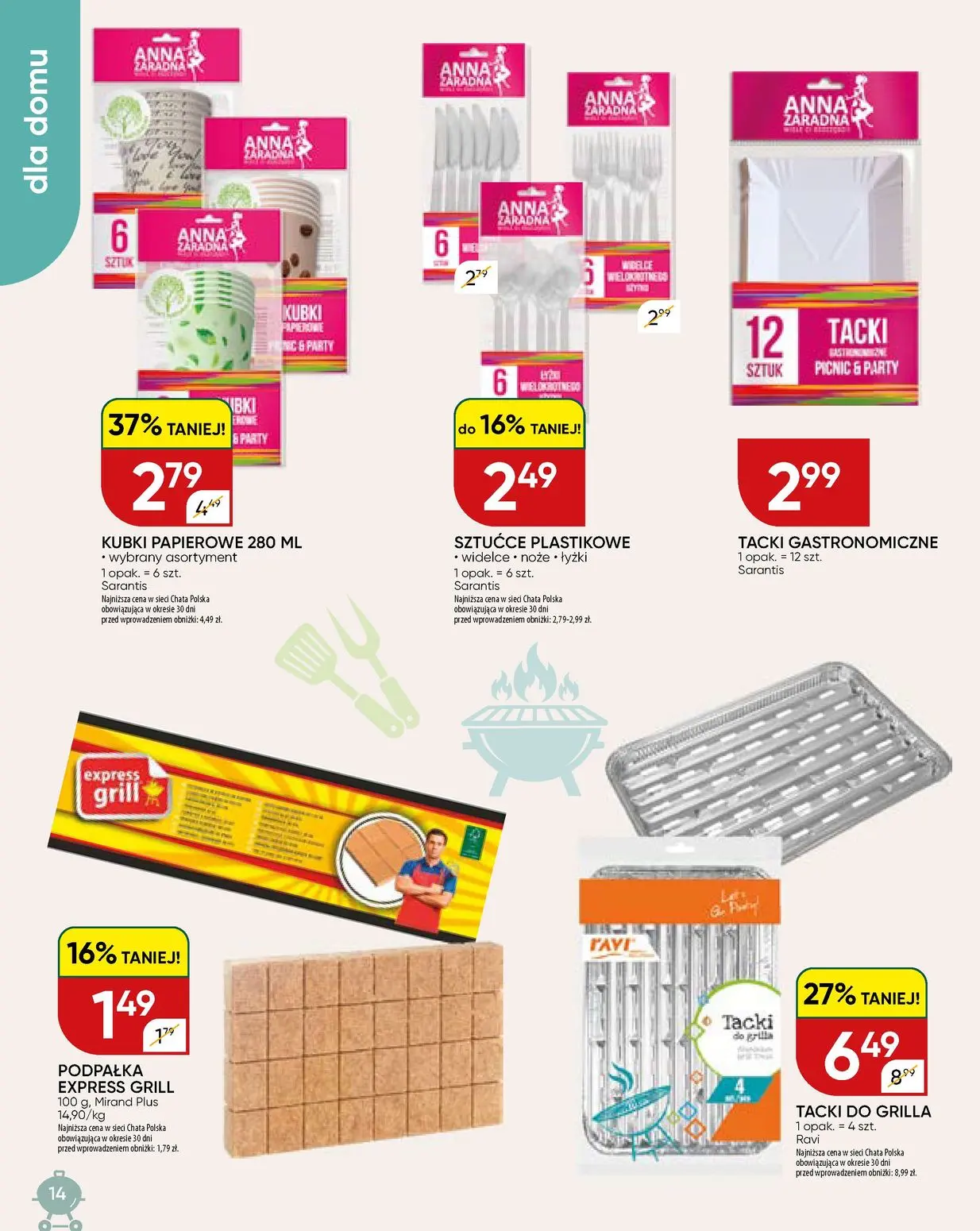 gazetka promocyjna Chata Polska Katalog Grill - Strona 14