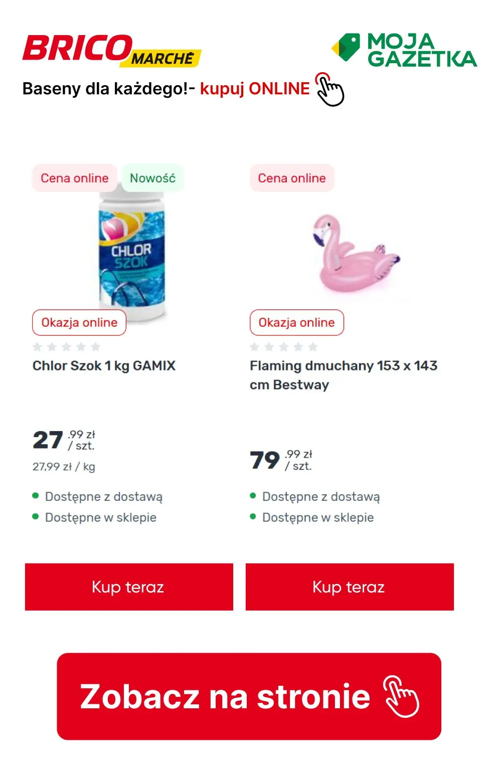 gazetka promocyjna BRICOMARCHE Baseny dla każdego! - Strona 5