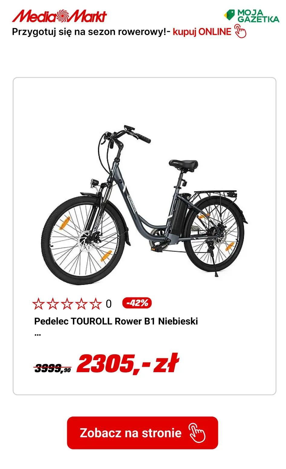 gazetka promocyjna Media Markt Wejdź w świat e-mobility z rabatami do -50%
 - Strona 6