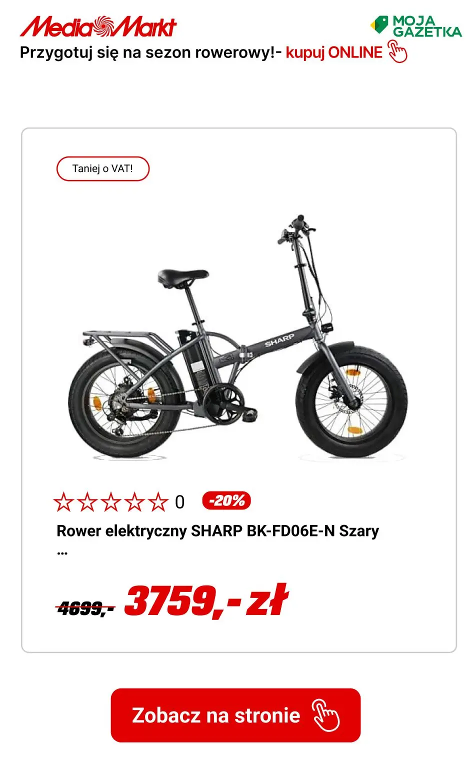 gazetka promocyjna Media Markt Wejdź w świat e-mobility z rabatami do -50%
 - Strona 8