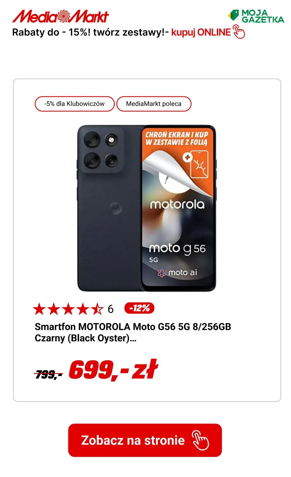 gazetka promocyjna Media Markt tylko w myMediaMarkt -Rabaty do -15%! Łącz produkty w zestawy!
 - Strona 3
