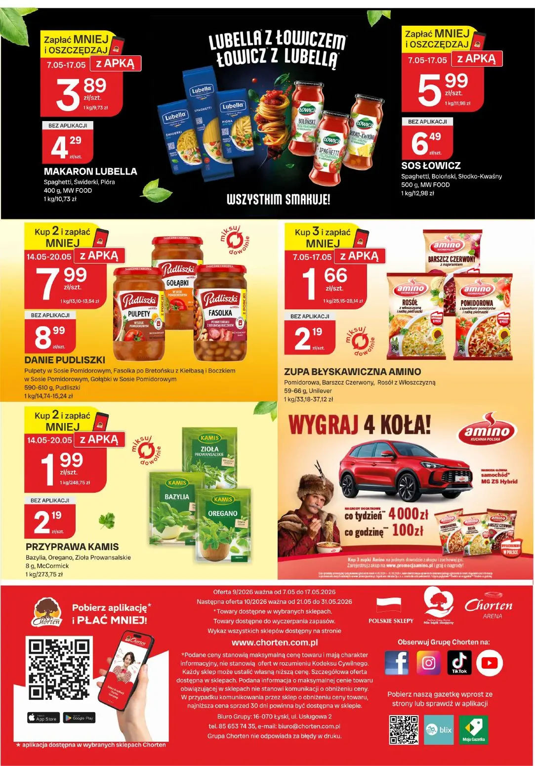 gazetka promocyjna Chorten Podlasie - market - Strona 8
