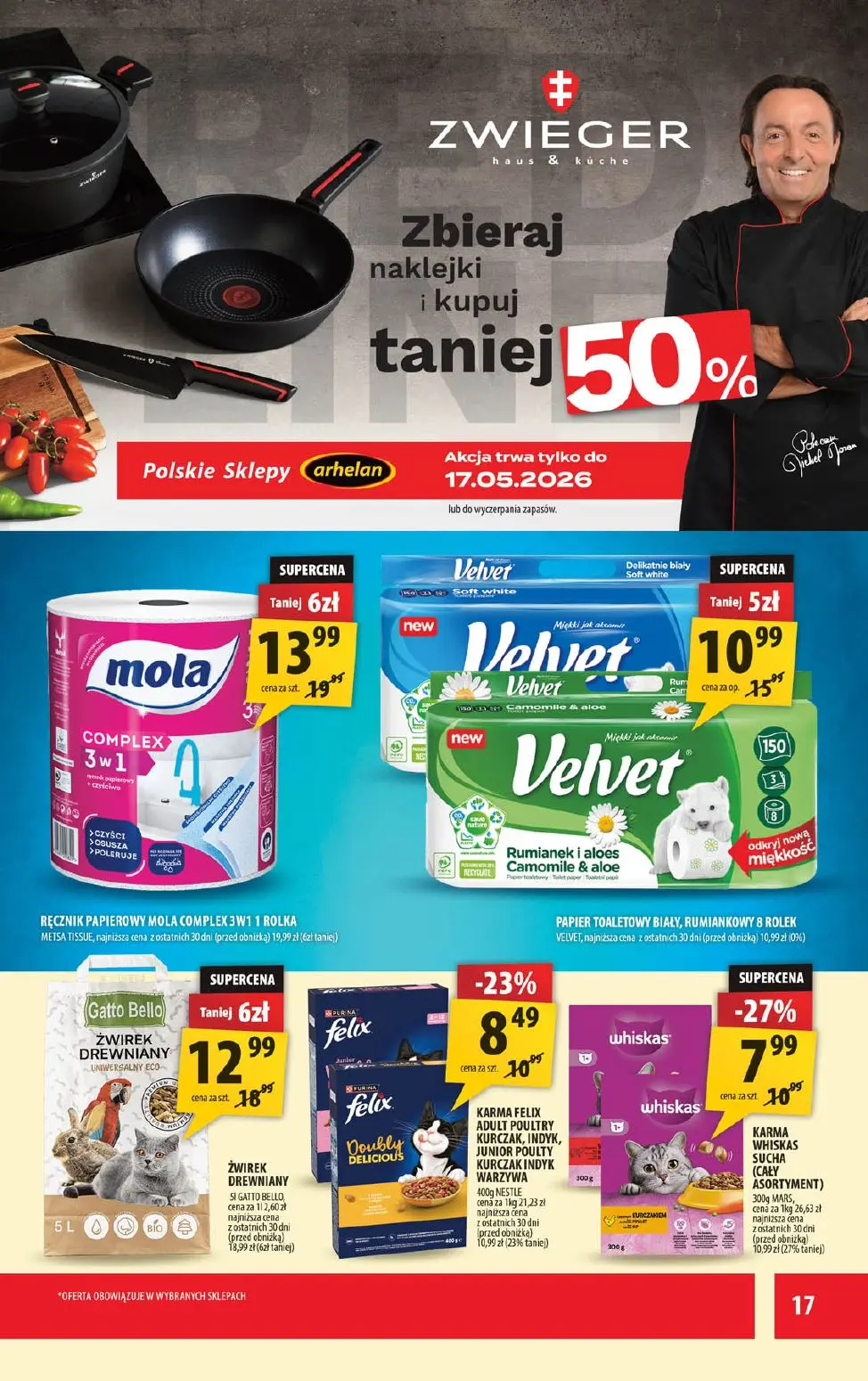 gazetka promocyjna arhelan Ceny dnia - Strona 17