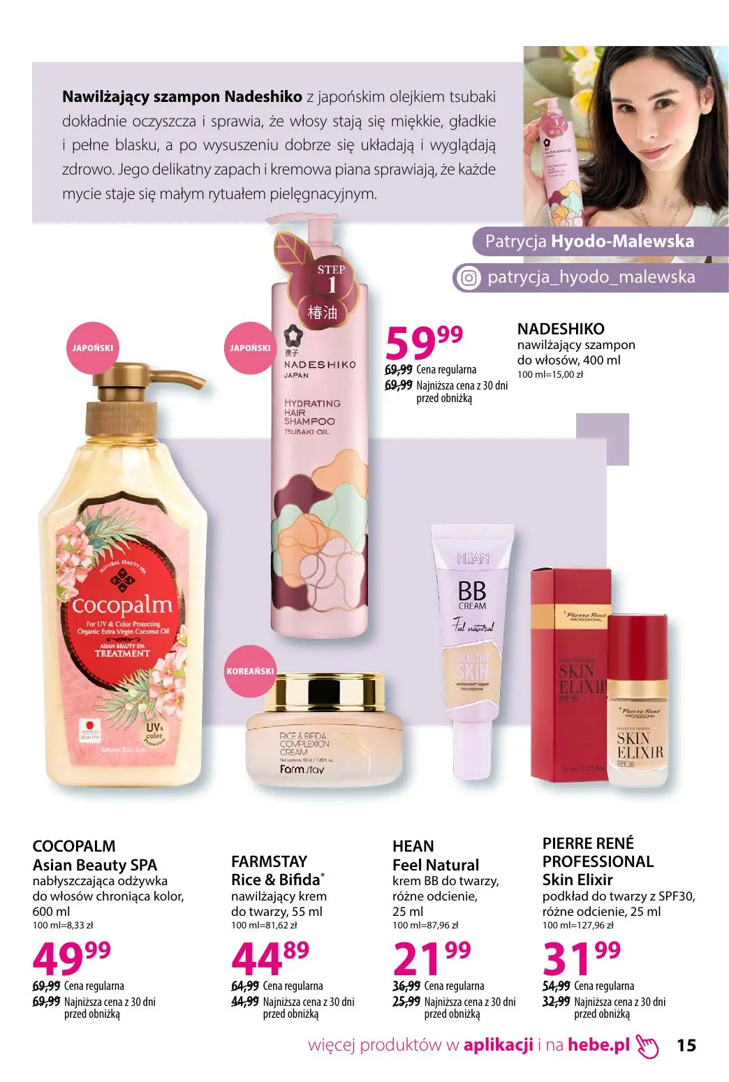 gazetka promocyjna hebe TRENDY - Strona 15