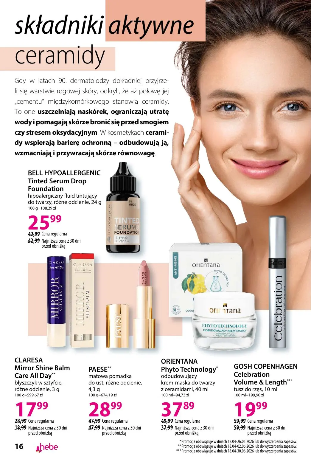 gazetka promocyjna hebe TRENDY - Strona 16