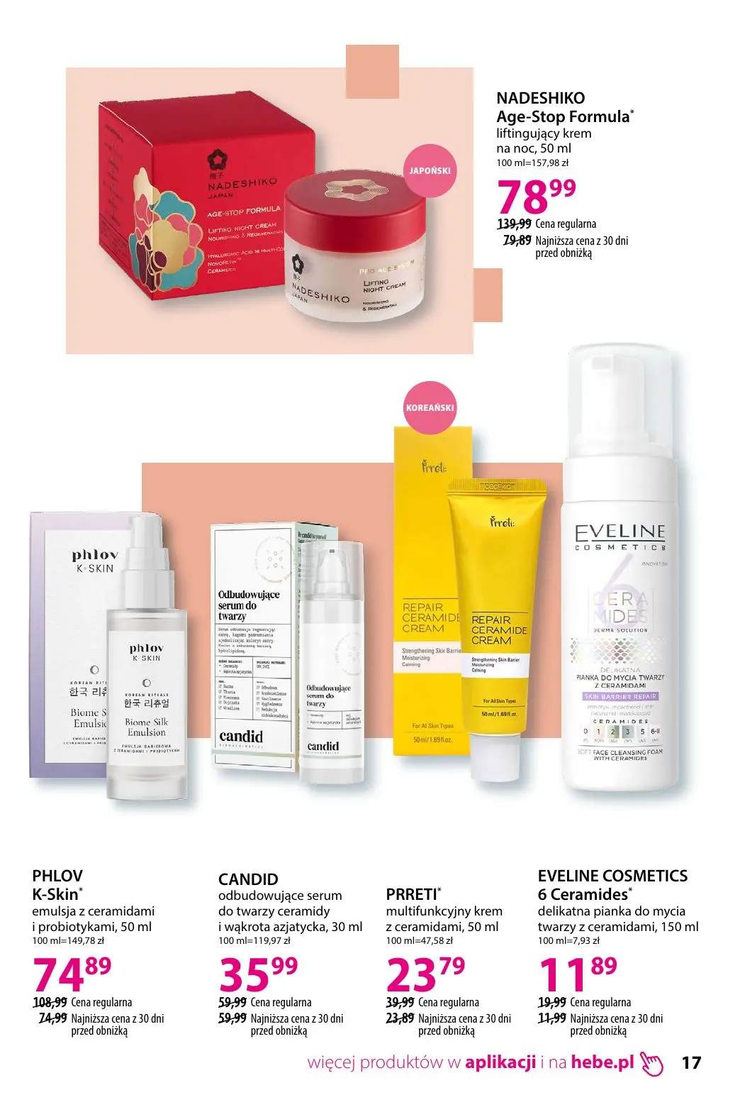 gazetka promocyjna hebe TRENDY - Strona 17
