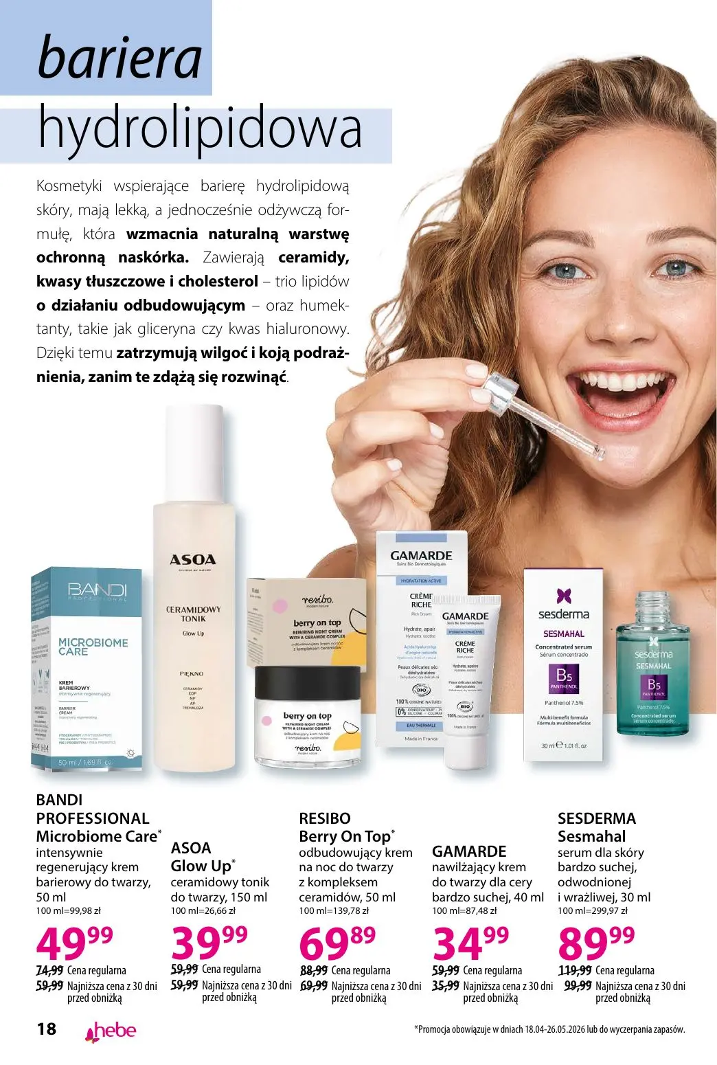 gazetka promocyjna hebe TRENDY - Strona 18