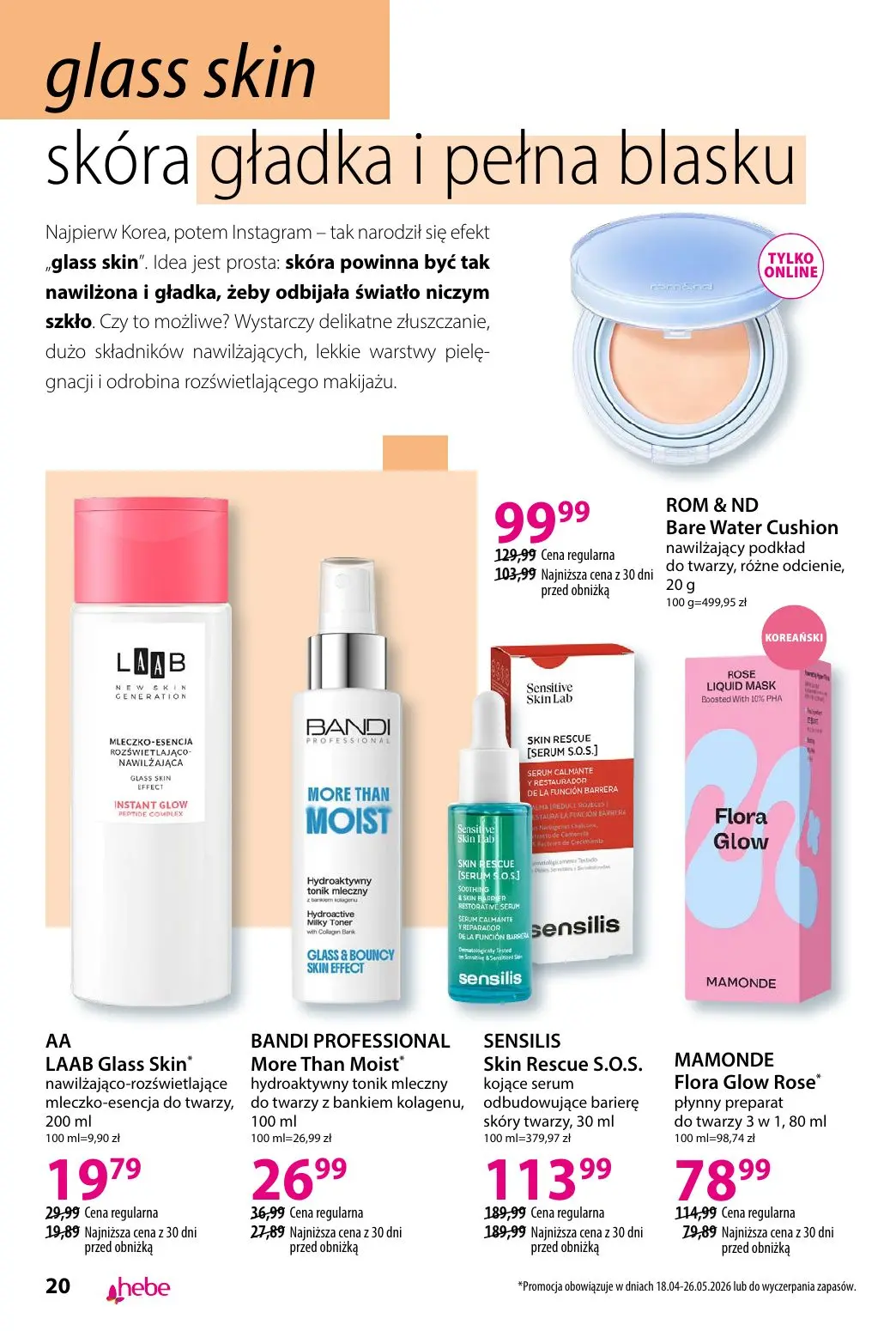 gazetka promocyjna hebe TRENDY - Strona 20