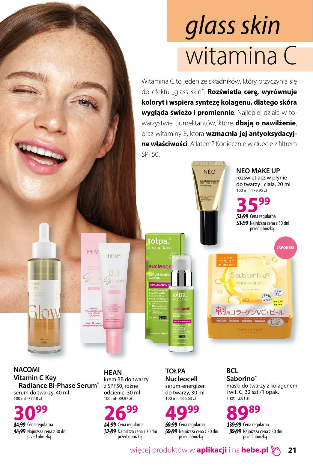 gazetka promocyjna hebe TRENDY - Strona 21