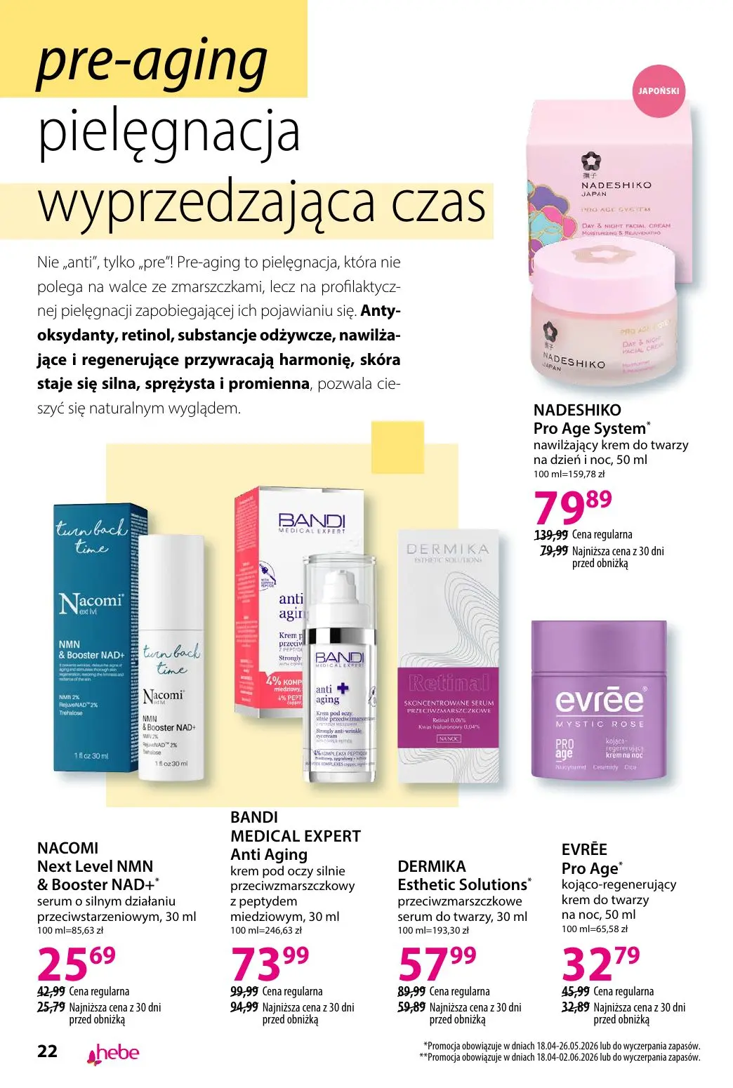 gazetka promocyjna hebe TRENDY - Strona 22