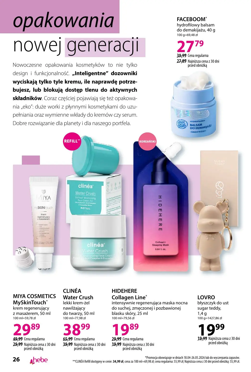 gazetka promocyjna hebe TRENDY - Strona 26