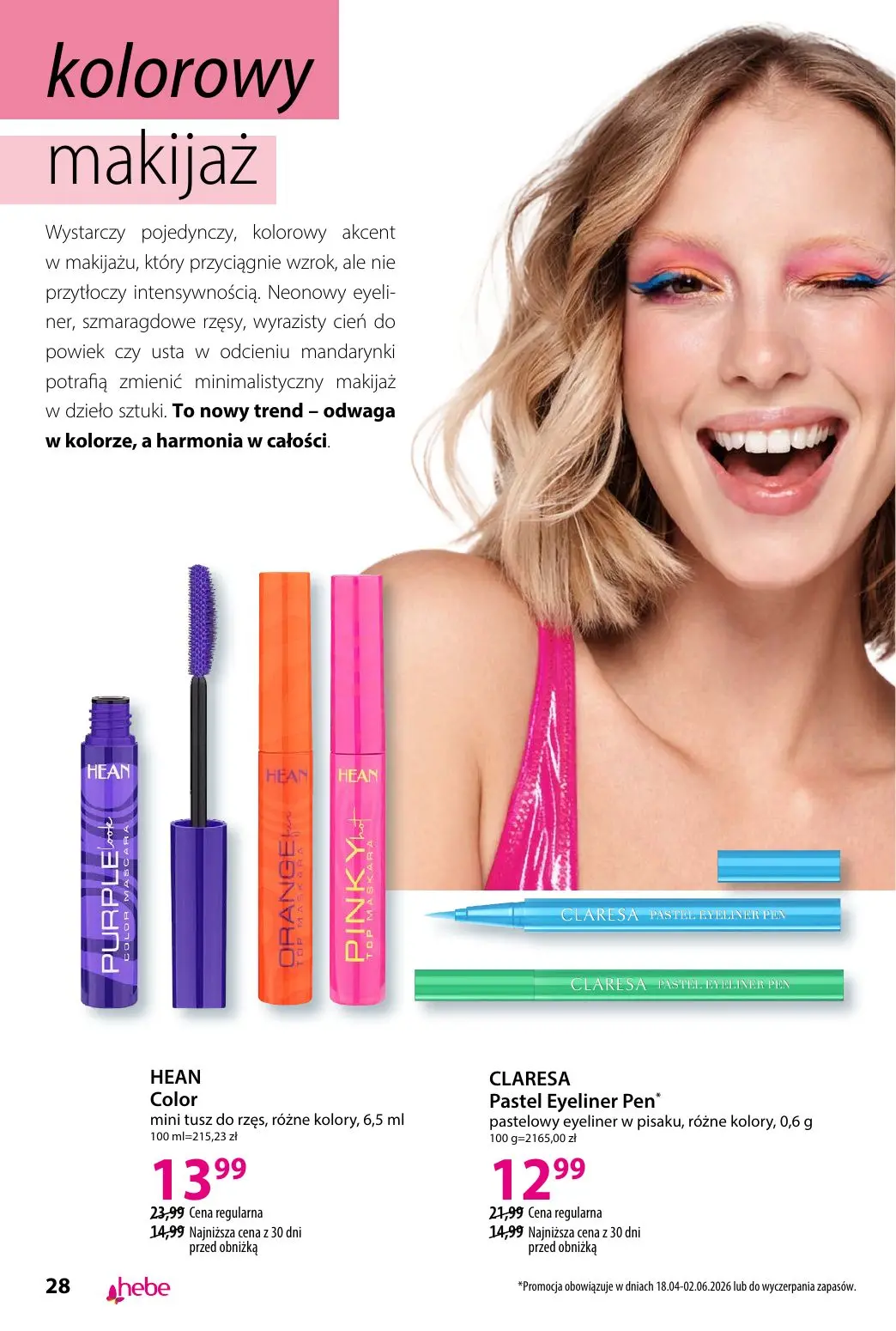 gazetka promocyjna hebe TRENDY - Strona 28